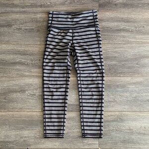 Athleta Striped Leggings